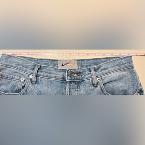 Everlane 90s Cheeky High Rise Straight Leg Jeans in Light Blue Wash, Size 29 - Picture 11 of 11